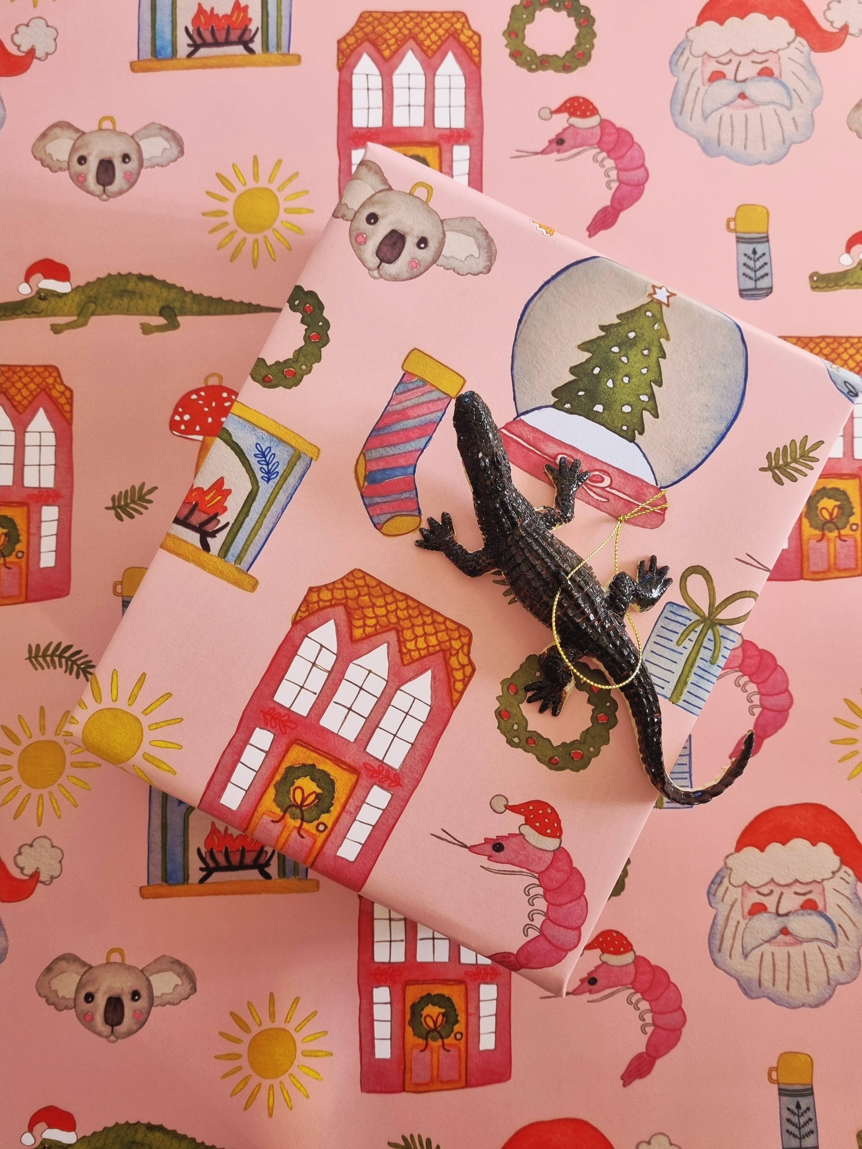 Bosa Art Co - Wholesale Flat wrap - Wrapping Paper / Joyful Christmas8