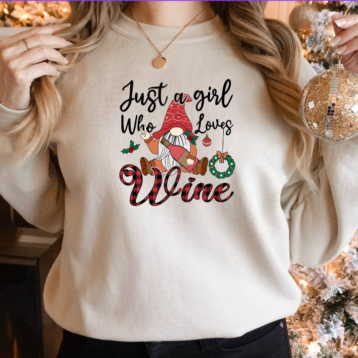 Christmas Sweatshirt, Women's, Unisex for wholesale by Crafty Mamas Creationz