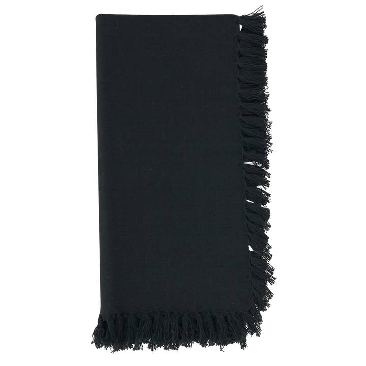 Saro Lifestyle - Wholesale Dinner & Cloth Napkin - Fringed Design Napkin12