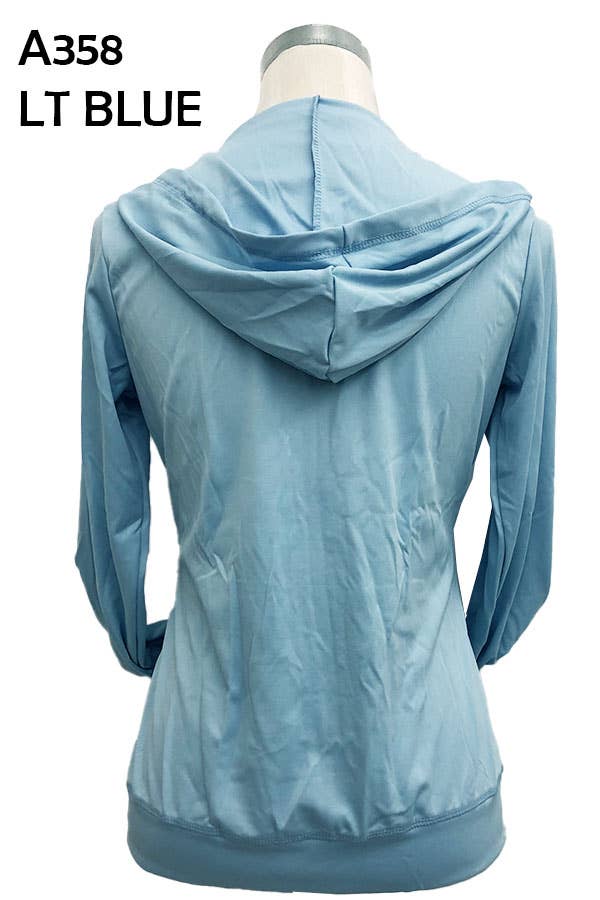 SSImport - Wholesale Athletic Jacket - Women's - A358 SPORTS HOODIE JACKET MIXED SIZES 12PCS/SET5