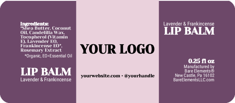 Bare Elements - Wholesale Lip Balm - Private Label Lip Balm: 50pc min3