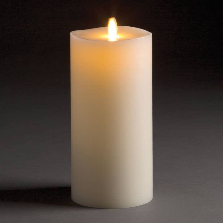 Napa Home & Garden - Wholesale Flameless Candle - Lightli Moving Flame Indoor Pillar 4" X 8.5"