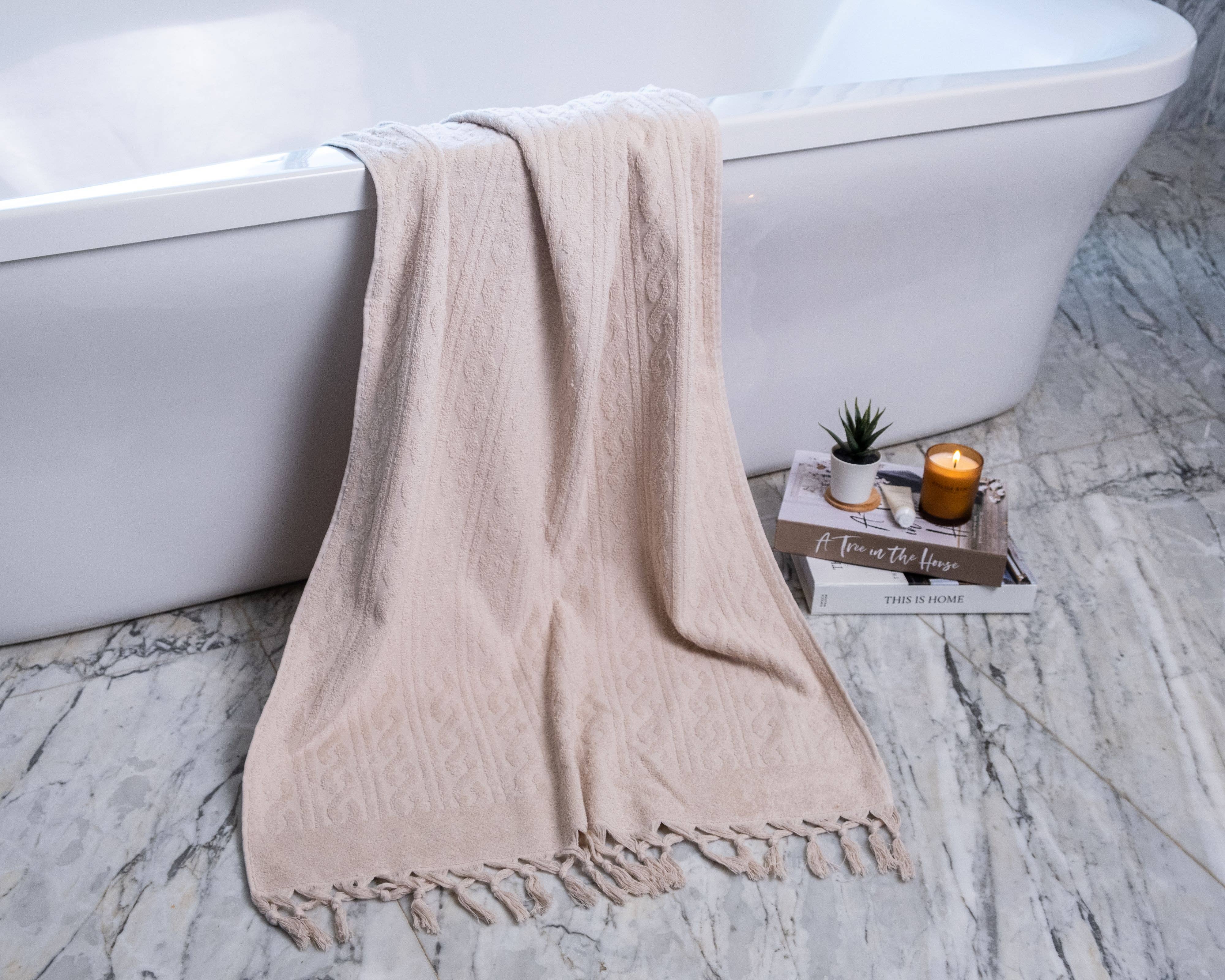 Kalkedon Towels - Vendita all'ingrosso Set asciugamani - Offerta! Set Asciugamani in Cotone Turco Organico | Asciugamano da Mano e da Bagno12