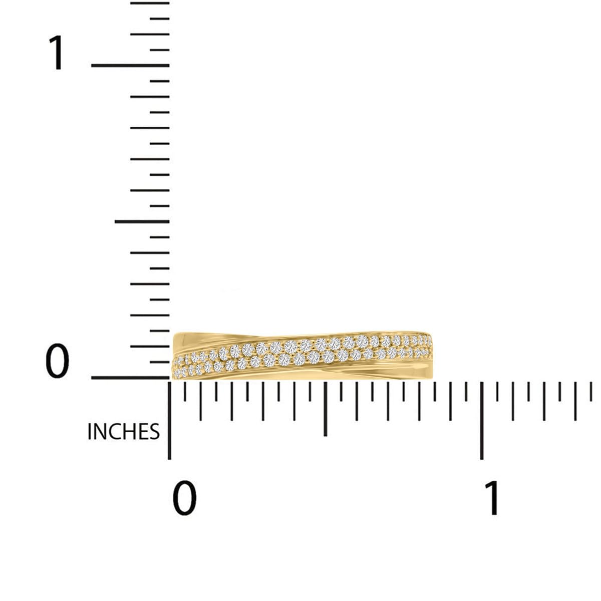 TimeLe$$ Classics – Anel de casamento por atacado – Aliança de casamento de diamante 0.25 CTTW para mulher em ouro 14K8