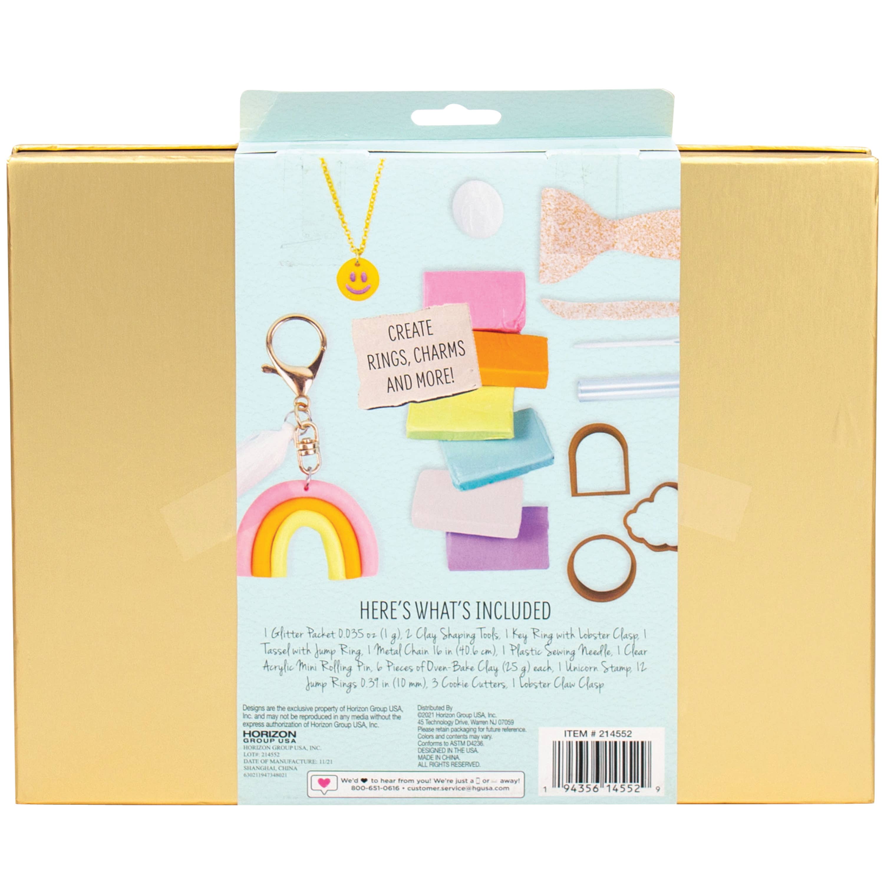 US Toy Company - Wholesale DIY Jewelry - Kids - D.I.Y. Clay Jewelry Sculpt & Style Studio Art Design Playset3