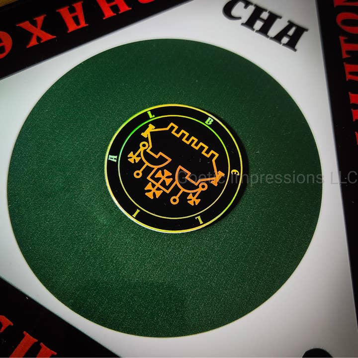 Goetic Impressions - Wholesale Sticker - Belial Sigil Holographic Sticker5