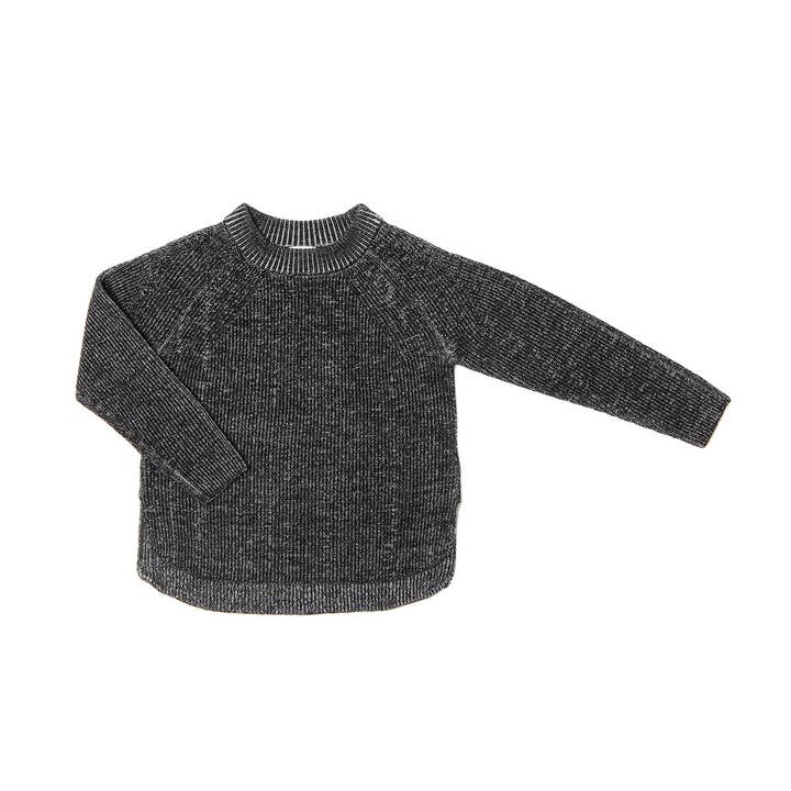 Smile Jumper Svart för wholesale av Knit Planet