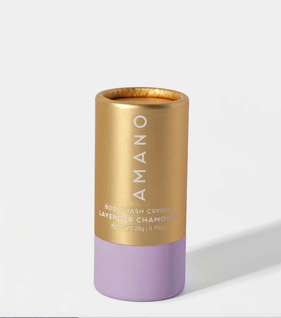 Amano beauty - Venta al por mayor Gel de ducha/baño - GEL DE BAÑO DE LAVANDA Y MANZANILLA, PEDIDO ANTICIPADO2