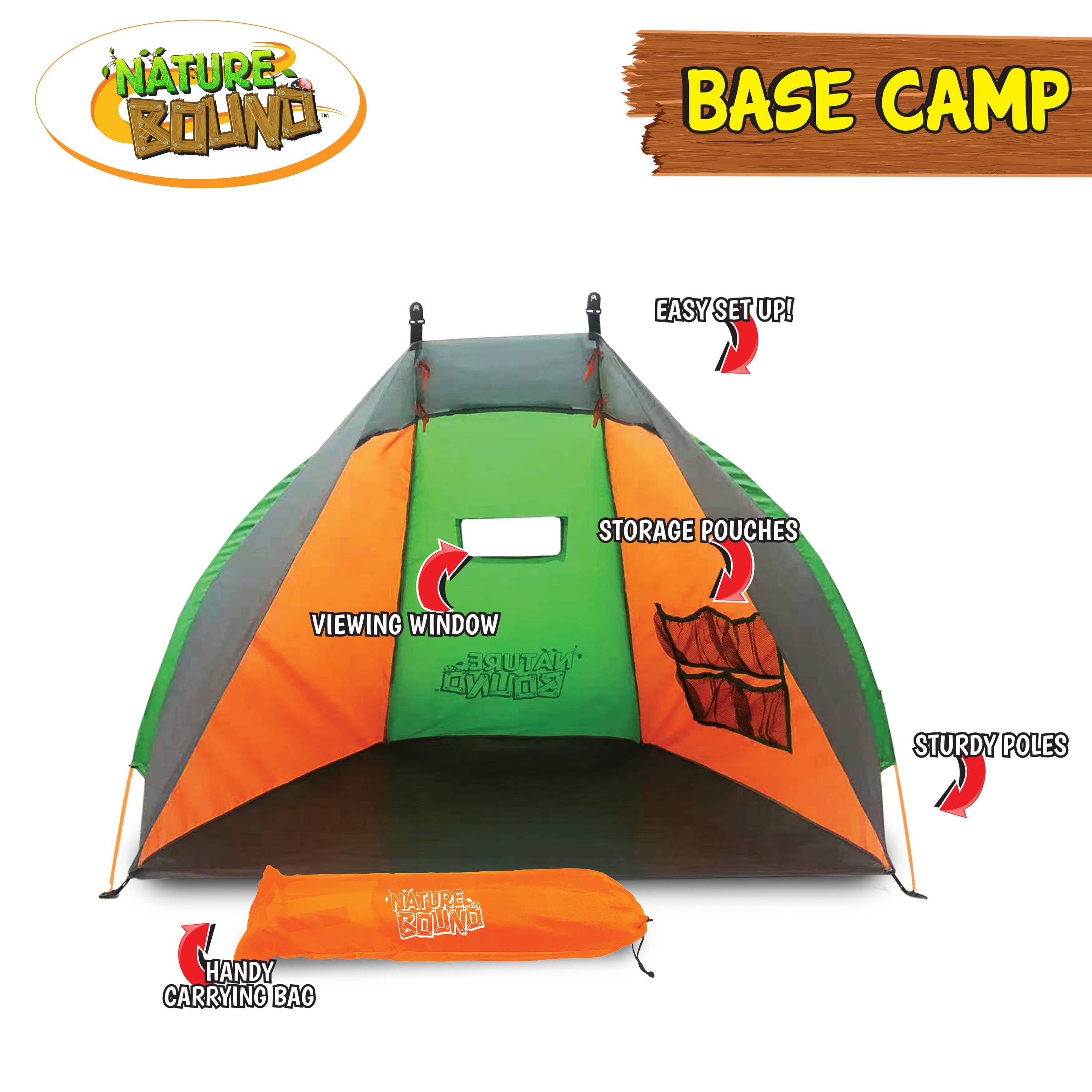 Thin Air Brands - Wholesale Tent - Kids - Base Camp Nature Bound Tent2