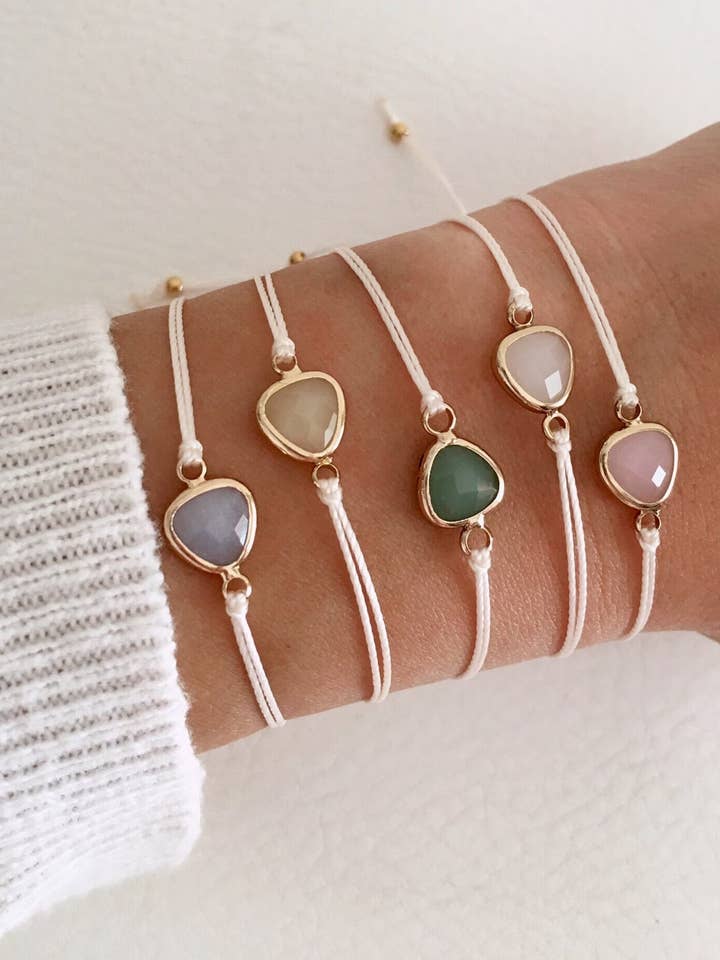 Bracelet en verre pour la vente par QUEENHANDMADES