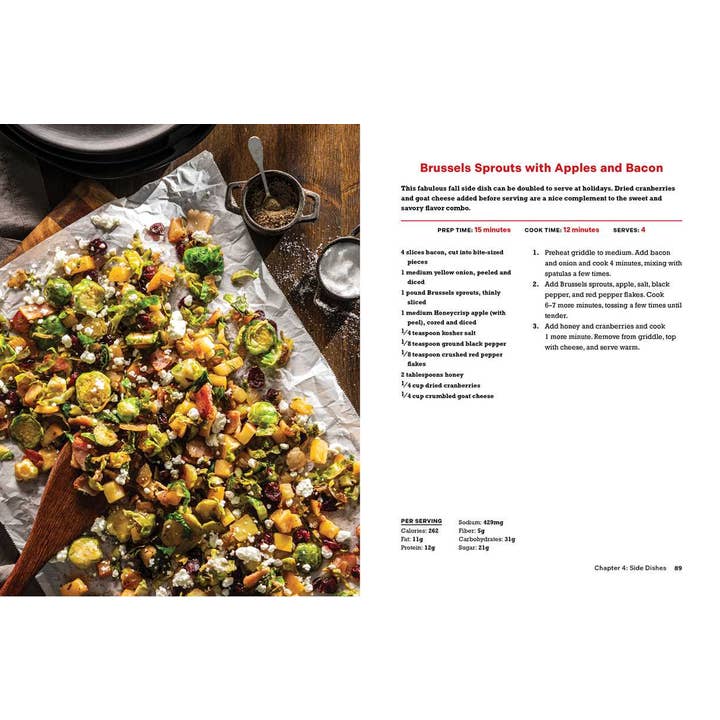 Simon & Schuster - Wholesale Cookbooks & Food - "I Love My Blackstone Griddle" Cookbook by Cheri Reneé3