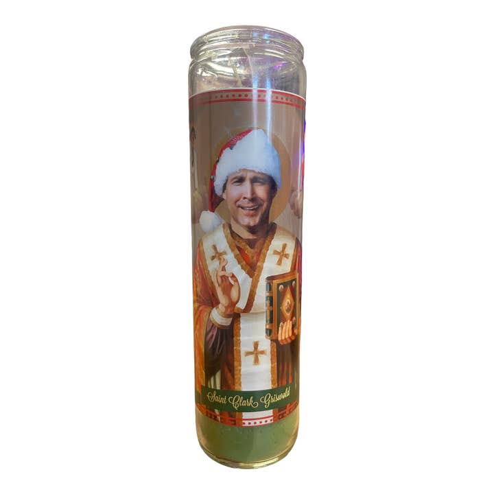The Luminary and Co. - Wholesale Votive Candle - Clark Griswold Christmas Vacation Devotional Prayer Saint Ca