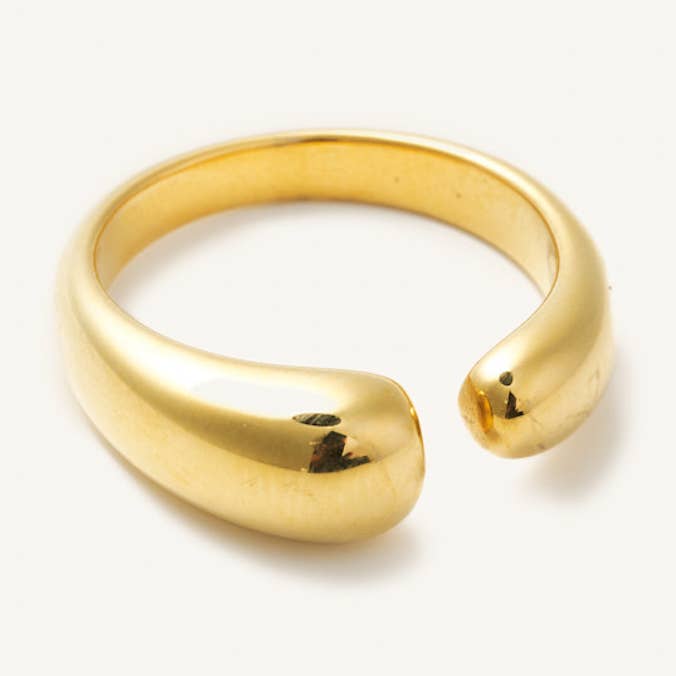 Asymmetrischer Ring Aspen für den Großhandel von Nikki Smith Designs