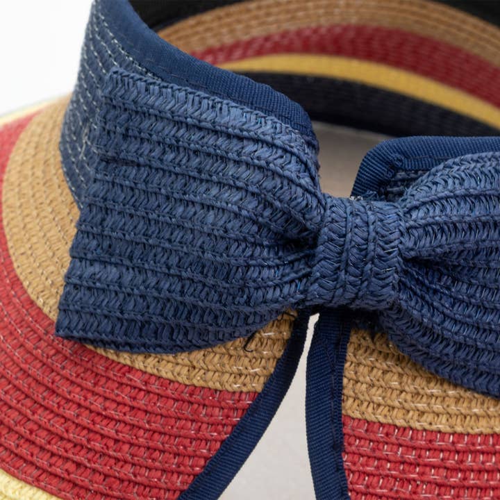 Proppa Toppa Hats – wholesale Visor – Women's – Packable Visor with Bow1