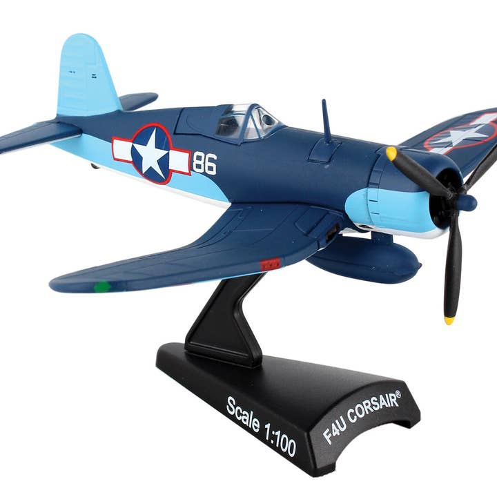 PS5356-3 FRIMÆRKE F4U CORSAIR 1/100 PAPPY BOYINGTON #86 for engroshandel hos Daron Worldwide Trading