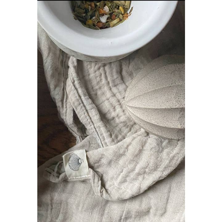 The Straw Studio - Vendita all'ingrosso Strofinaccio da cucina - Set di due panni in mussola per cucina3