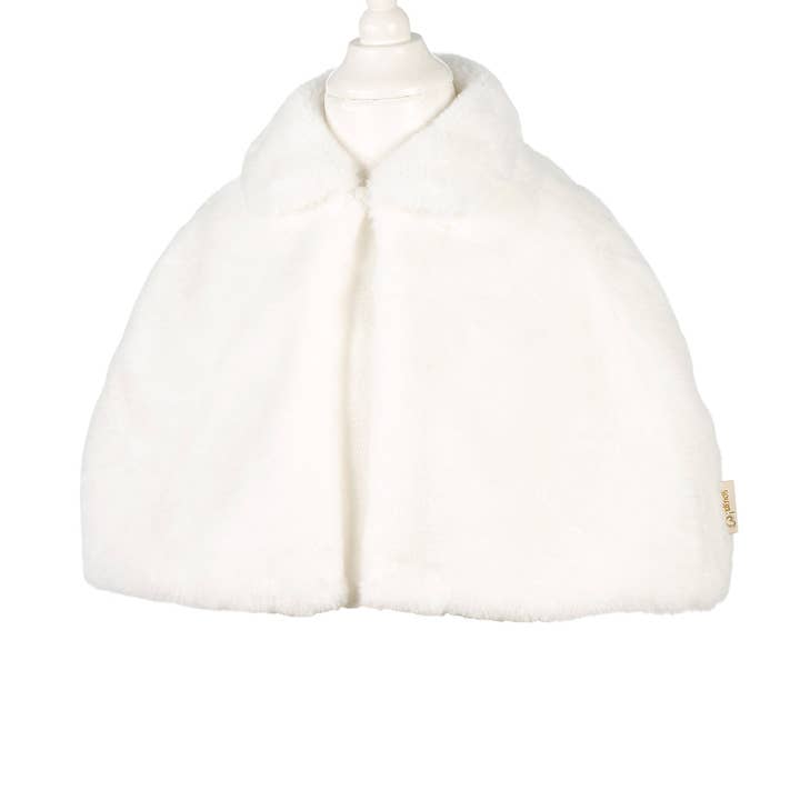 Sterre Fur Cape - Special Event Apparel for Girls (3 sizes) for wholesale by Speedy Monkey