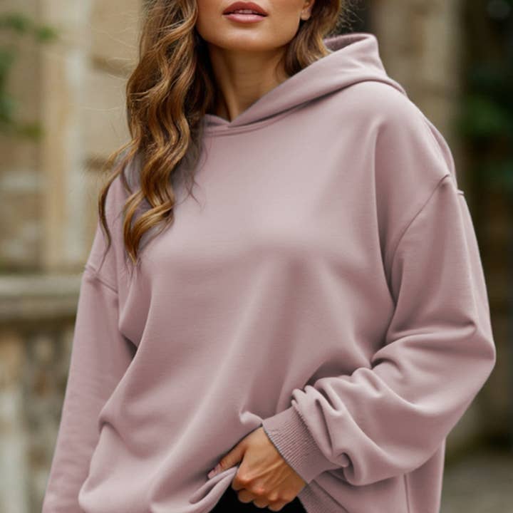 Oversized loose fleece hooded sweatshirt and other Purchase Wholesale sudaderas oversize. Free Returns & Net 60 Terms on Faire trending on Faire.