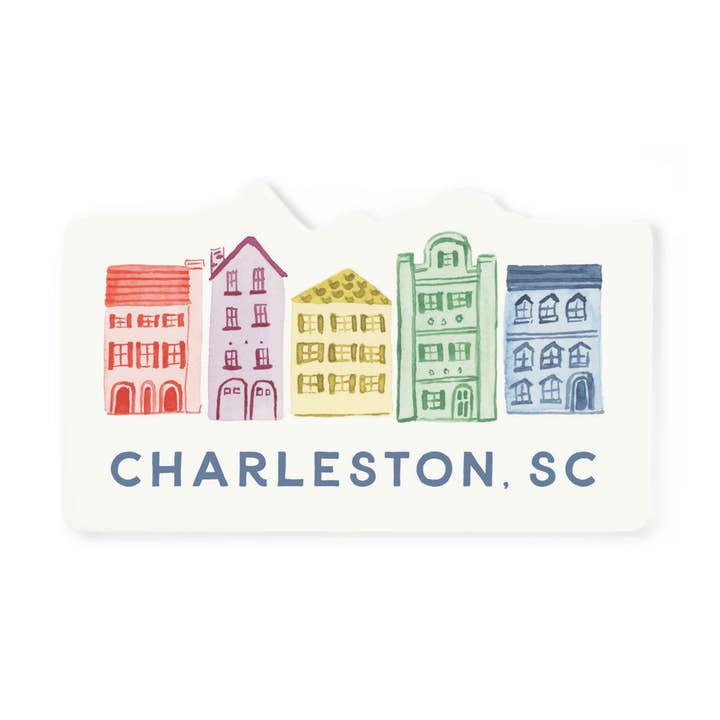 Texture Design Co - Wholesale Sticker - Watercolor Rainbow Row Sticker0