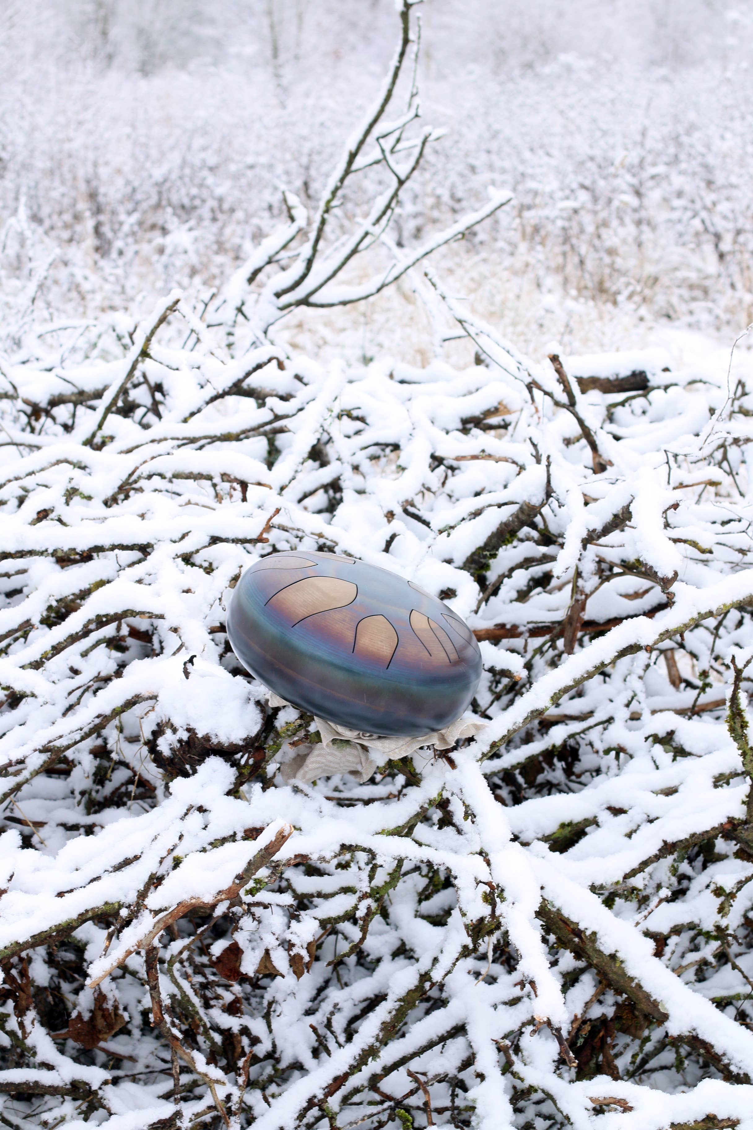 Sound Nest - Wholesale Musical Instrument - Steel Tongue Drum 12"/30cm Pentatonic Deep Bass Sound5