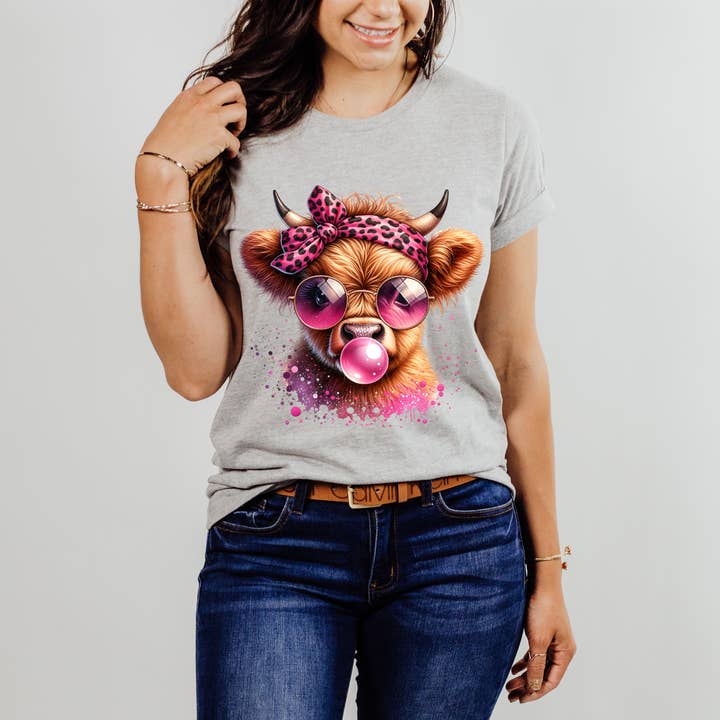 Ko Bubbelgummi T-shirt för wholesale av SimplyAbloom