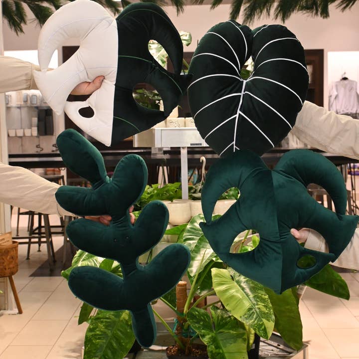 Pude med bladmotiv for engroshandel hos Lost in the Forrest