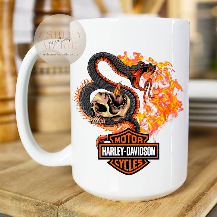 Harley Davidson - Caneca por atacado de Ashley Marie Creations