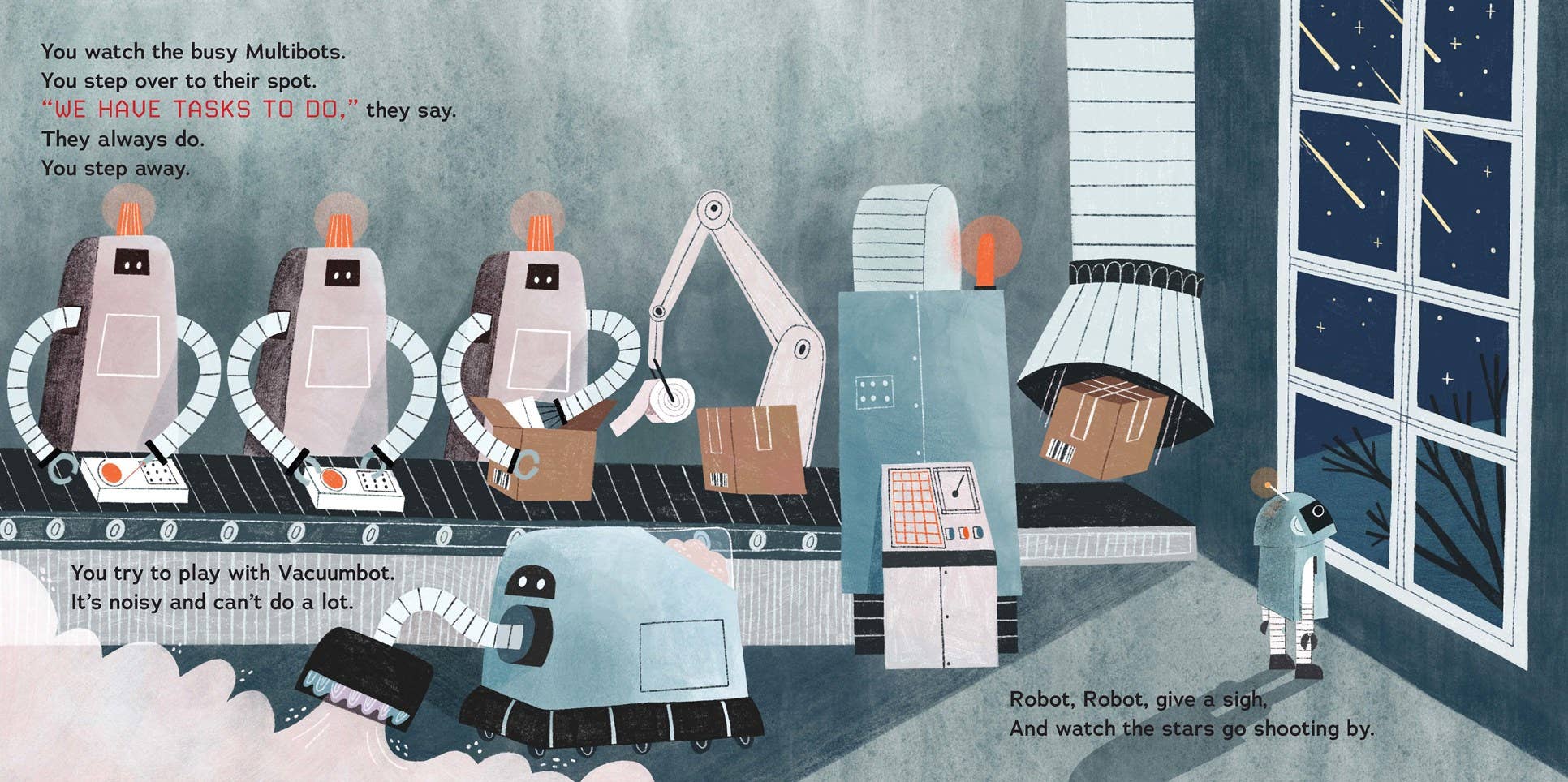 Sourcebooks - Wholesale Preschool Book (3-5) - Robot's First Snow2