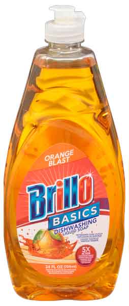 Hudson Meat Company - Wholesale Dish Soap - DISH DETERGENT ORANGE - BRILLO