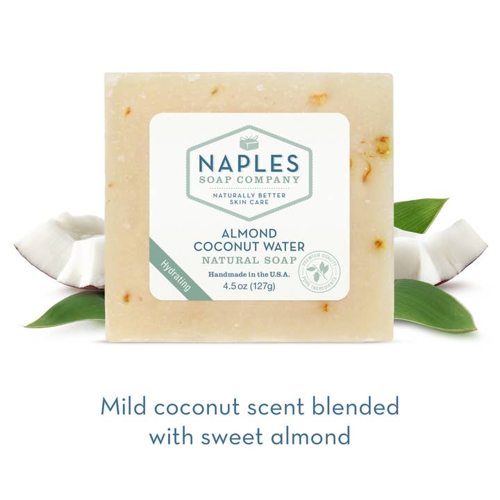 Naples Soap Company - Wholesale Bar Soap - Almond Coconut Water Almond Milk Natural Soap