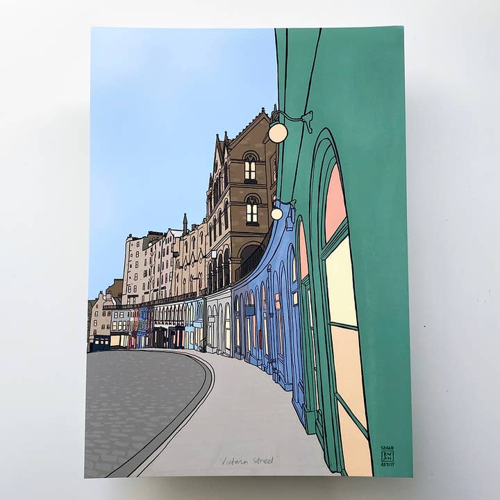 Victoria Street Prints for wholesale by Sarah Kwan Artist