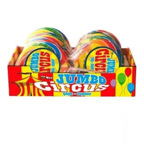 Echo Sales Canada - Wholesale Lollipop - Jumbo Circus Pops, 12x100-g GW
