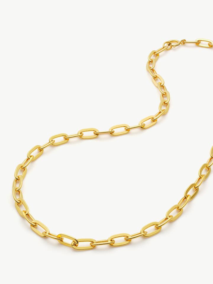 Gold Plated chain necklace – zinia | No More Nobody for wholesale by No More Nobody