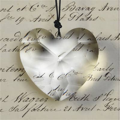 HomArt - Wholesale Ornament - Heart Prism, Glass2