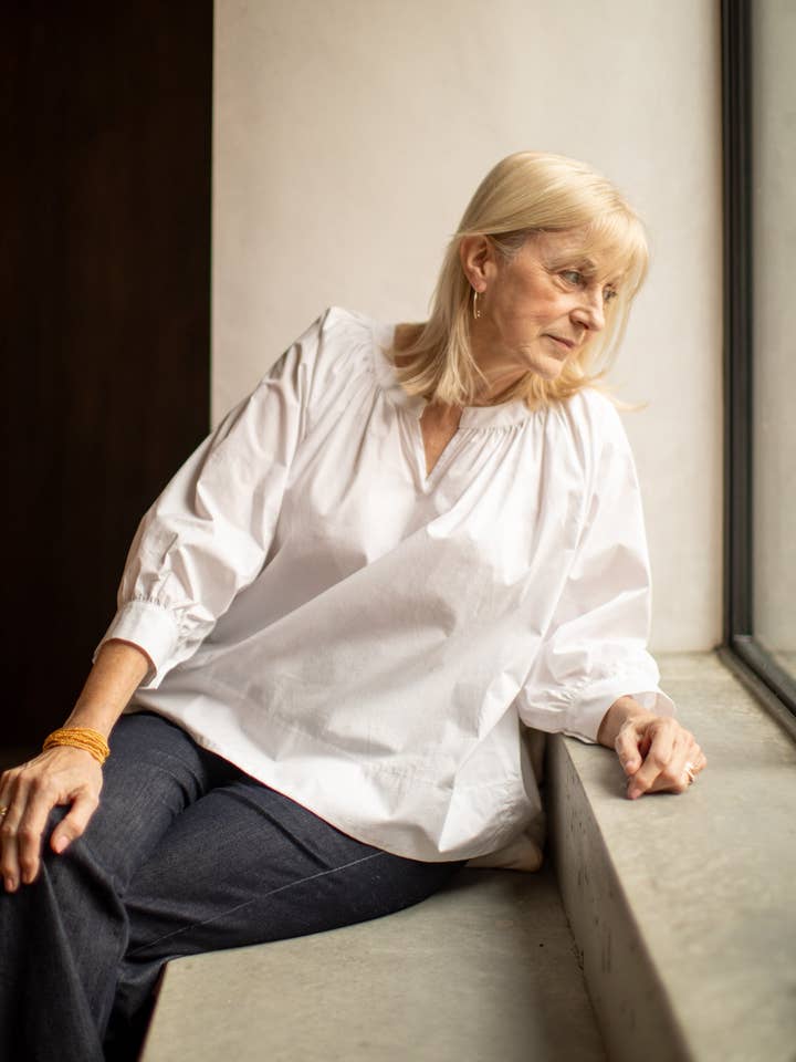 Alexi Skjorta | Vit för wholesale av CHALK