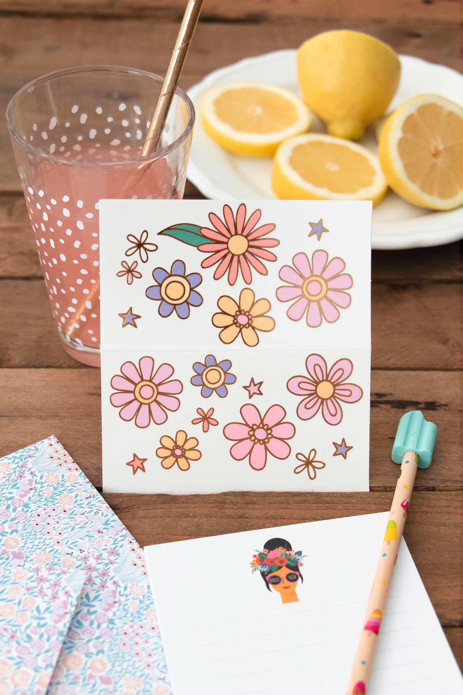 SAPERLIPAPIER - Wholesale Stationery/Notecard Set - Box La Dolce Vita, stationery and paint by numbers8