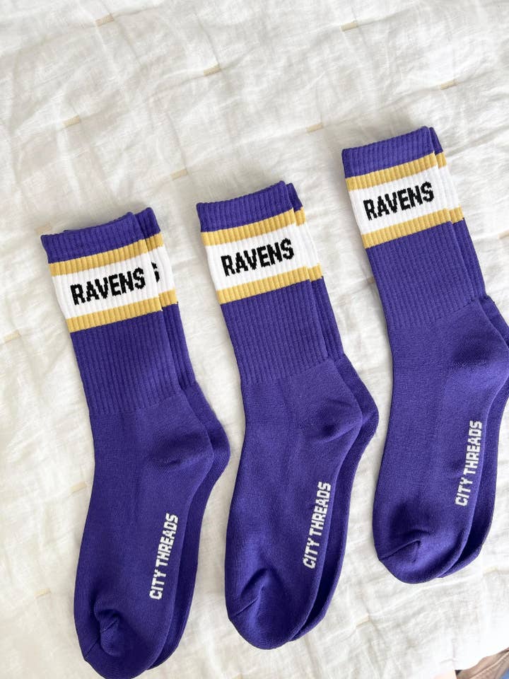 Calzini da calcio di Baltimore per la vendita all'ingrosso da parte di City Threads