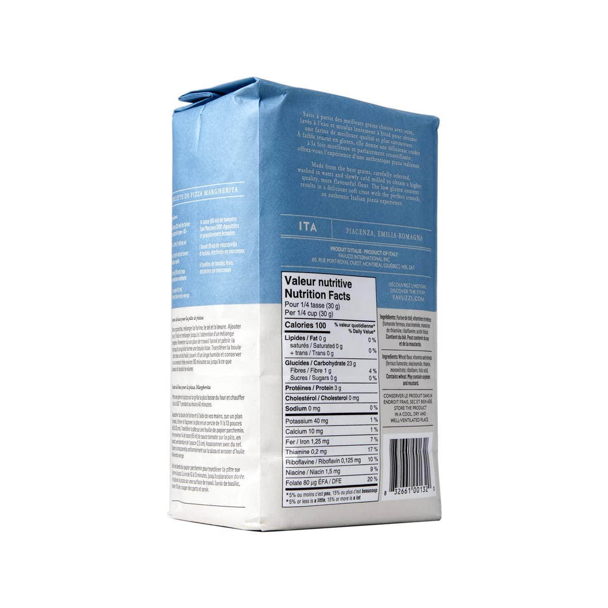 Favuzzi (Canada) - Vente Farines - Farine de 0 po1