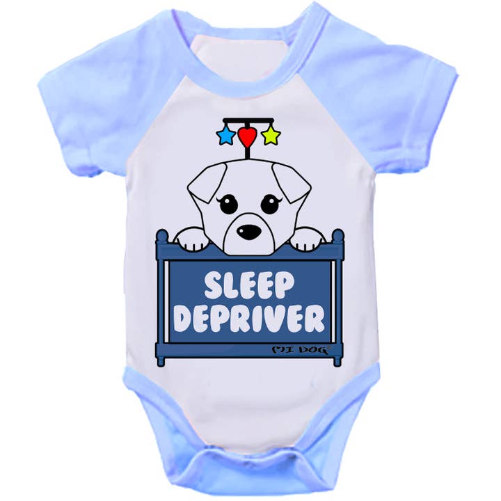 Mi Dog, Baby Boys, Sleep Depriver, Baby Grow per la vendita all'ingrosso da parte di MI DOG