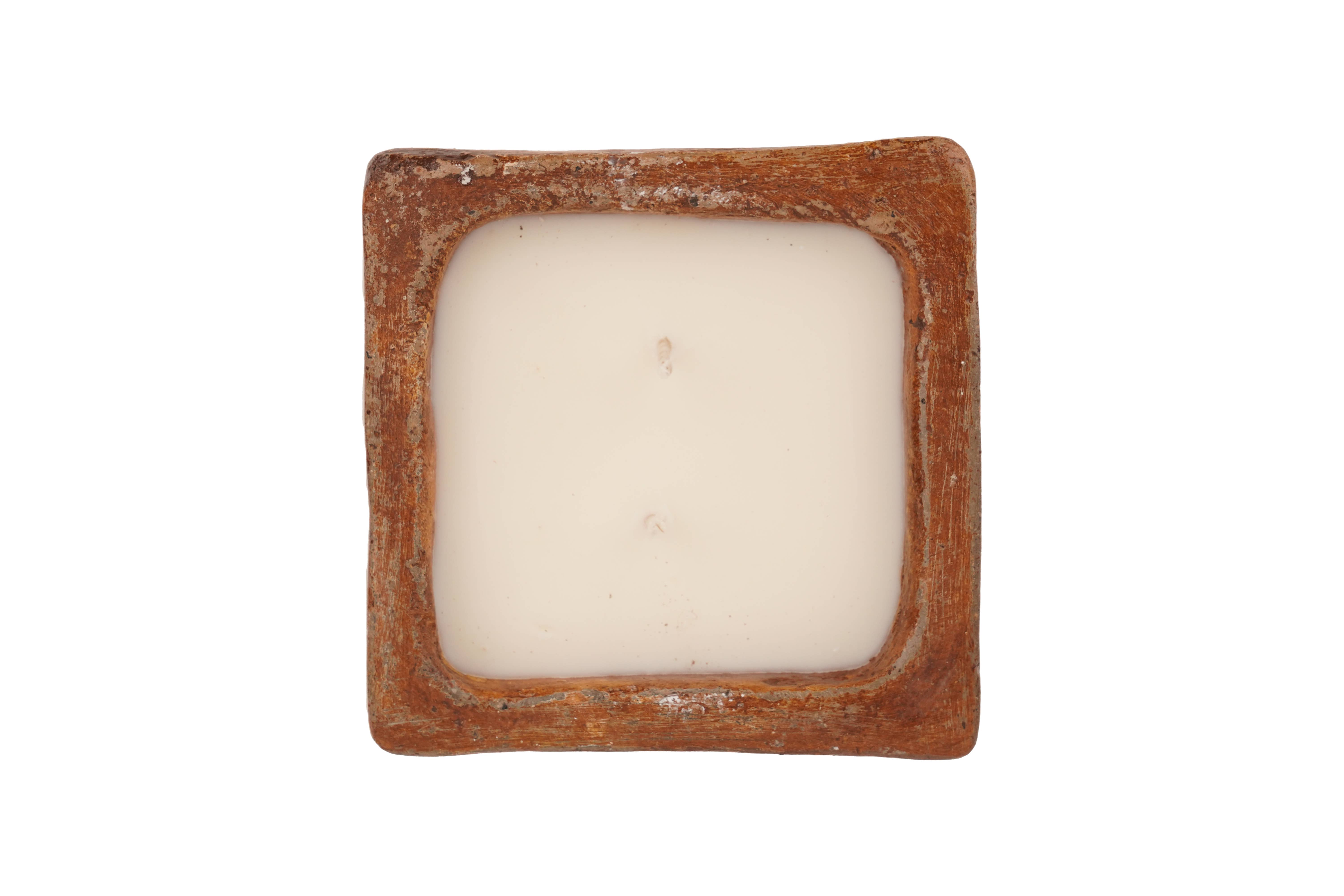 My Amigos Imports - Wholesale Candle Holder - Quadra™ Candle Ready Clay Vessel-Handmade-5 Color Choices4