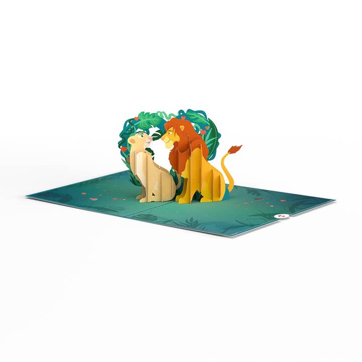 Lovepop Cards - Wholesale Love Card - Disney's The Lion King Feel The Love 5''x7'' Card