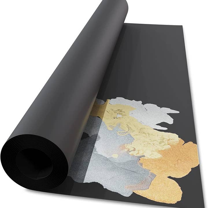 Pixiss - Wholesale Painting Paper - Black Alcohol Ink Heavy Paper Roll - Synthetic Paper