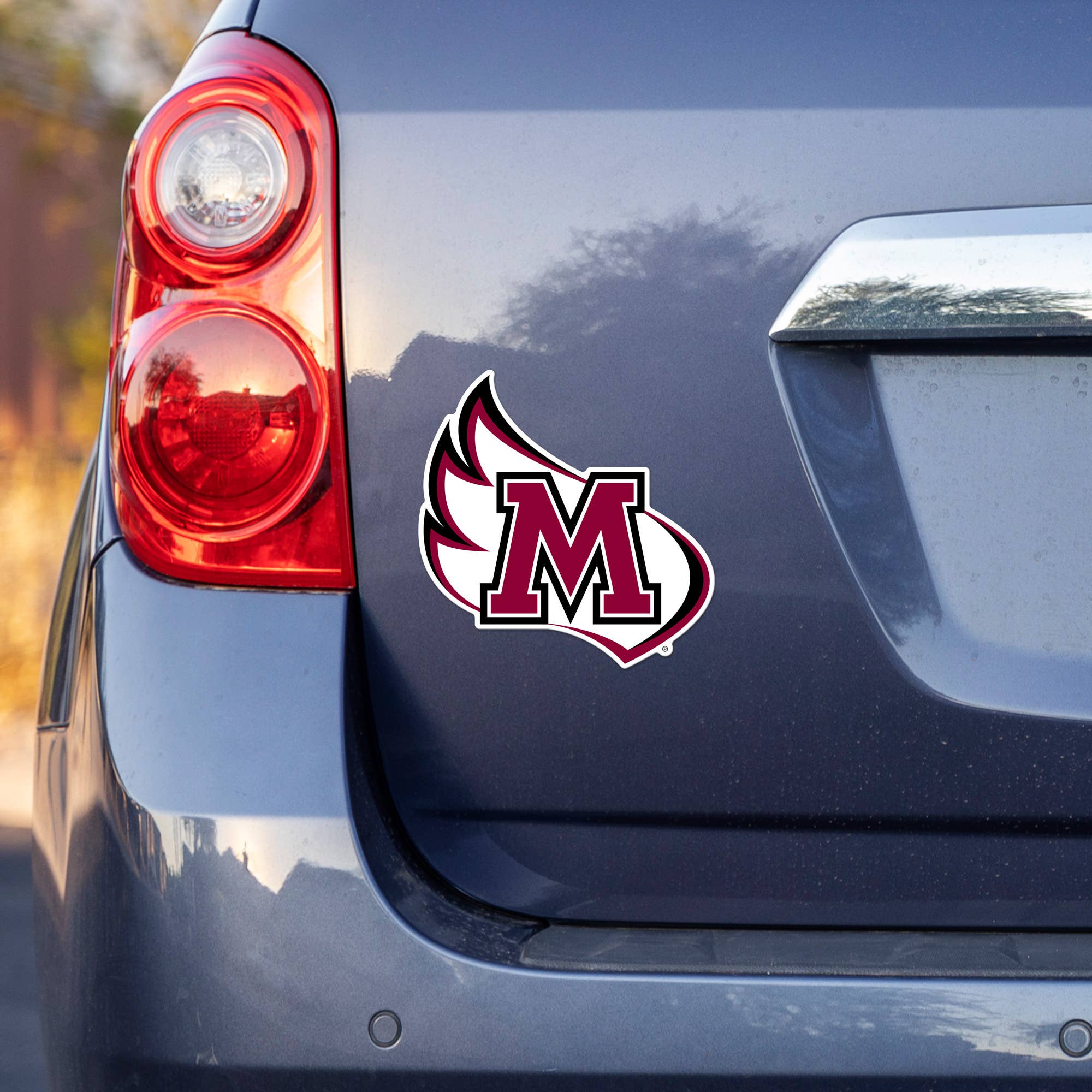 Rico Industries - Wholesale Car Decorative Charm - Unisex - NCAA  Meredith Avenging Angels  Medium Die Cut Decal1