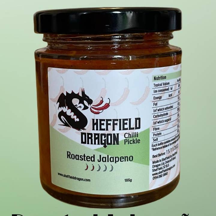 Roasted Jalapeno for wholesale by Sheffield Dragon