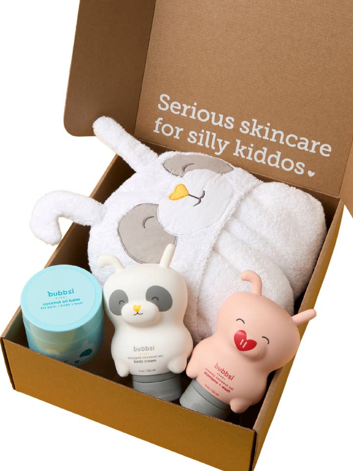 deluxe newborn giftset for wholesale by Bubbsi