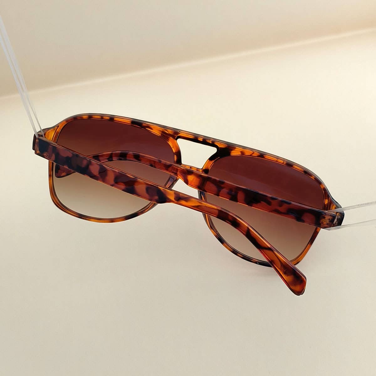 ACCITY - Wholesale Sunglasses - Women's - Vintage Double Bridge Aviator Sunglasses_CWASG011322