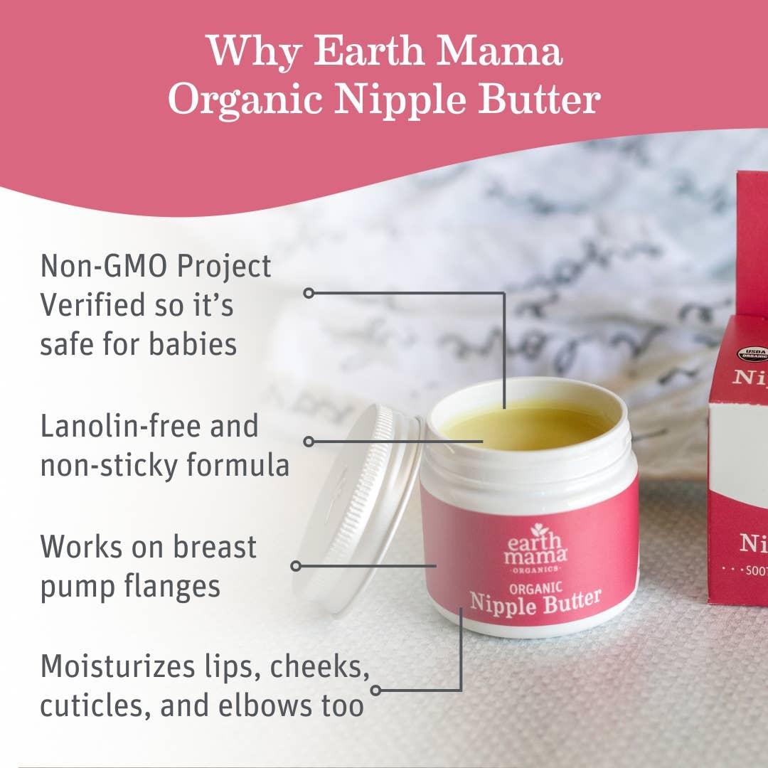 Earth Mama Organics - Wholesale Nipple Cream - Maternity - Organic Nipple Butter9