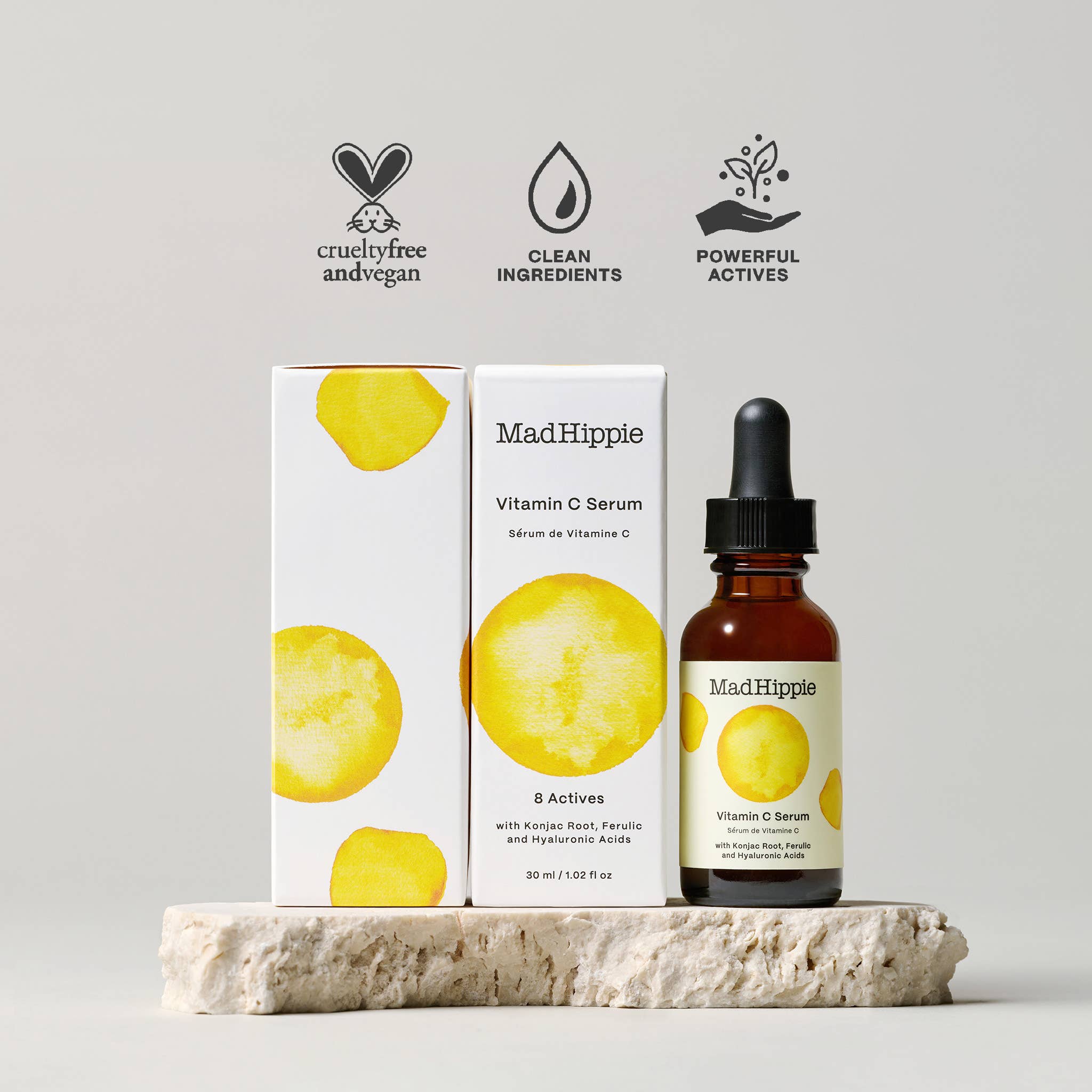 Mad Hippie - Wholesale Facial Serum/Concentrate - Vitamin C Serum - Brightening Natural Skincare 2