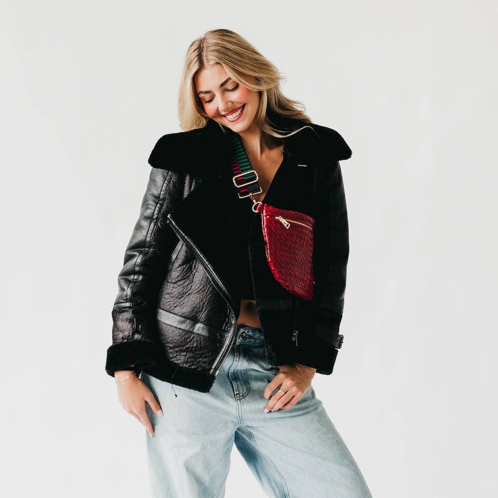 Pretty Simple - Wholesale Bag Strap - Women's - Holly Holiday Adjustable Bag Strap5