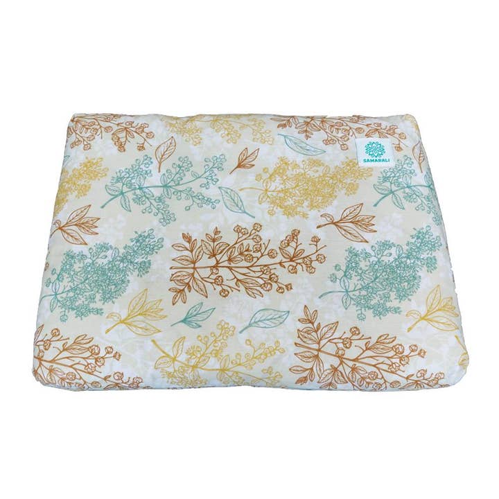 Yoga-Nackenkissen - Gelb | Bio-Baumwolle | GOTS-zertifiziert für den Großhandel von Samarali